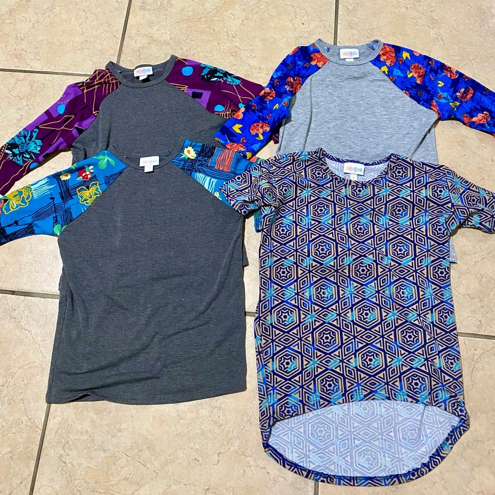 Lularoe Kids Tops Size 6 Bundle